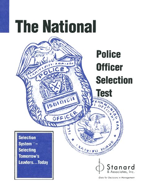 standard and associates police practice test